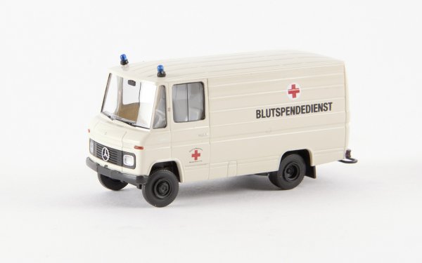 1/87 Brekina MB L 406 DRK Blutspendedienst Kasten 36818