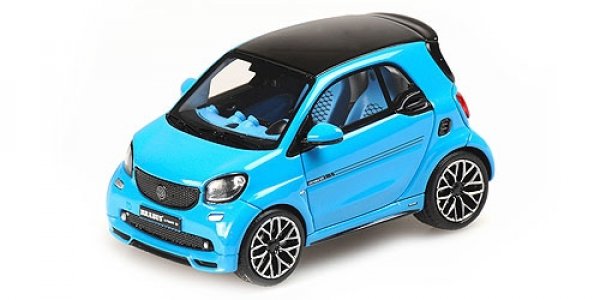 1/43 Minichamps Smart Brabus Ultimate 125 2017 blau 437 036201