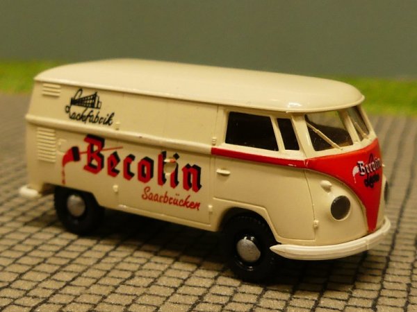 1/87 Brekina # 0260 VW T1 b Becolin rot Sondermodell Reinhardt