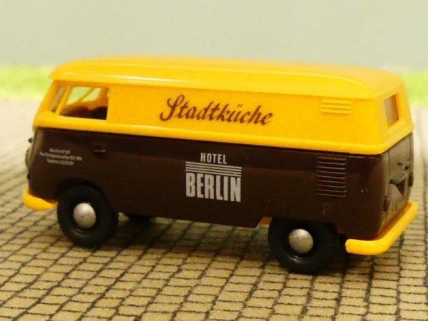 1/87 Brekina # 0277 VW T1 b Stadtküche Berlin Kasten