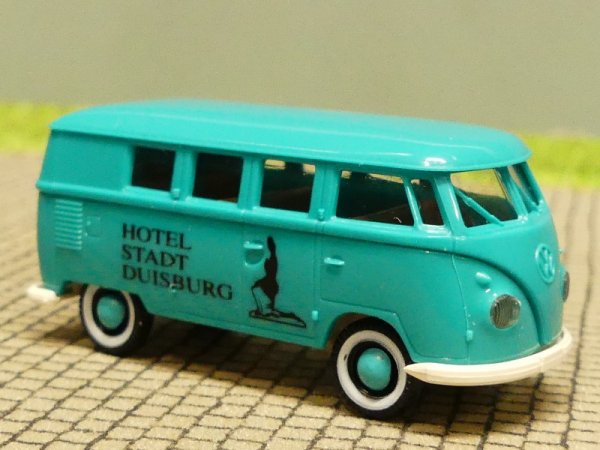 1/87 Brekina # 0281 VW T1 b Hotel Stadt Duisburg Bus