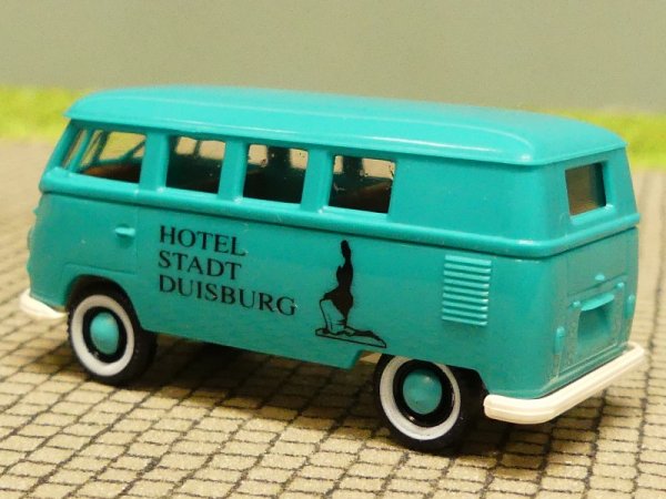 1/87 Brekina # 0281 VW T1 b Hotel Stadt Duisburg Bus