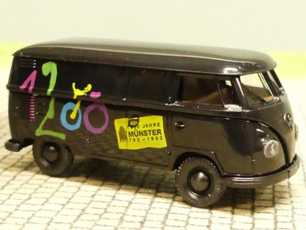 1/87 Brekina # 0290 VW T1 b 1200 Jahre Münster Kasten Sonderpreis