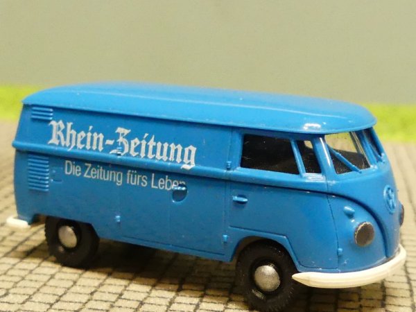 1/87 Brekina # 0291 VW T1 b Rhein-Zeitung Kasten