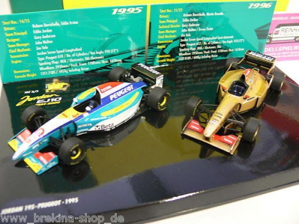 1/43 Minichamps Jordan '95-'96 Jordan 195/196 Peugeot 402109596