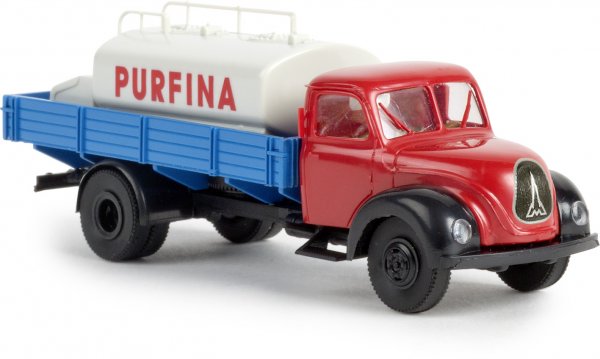 1/87 Brekina Magirus Mercur Purfina Tankwagen 42260