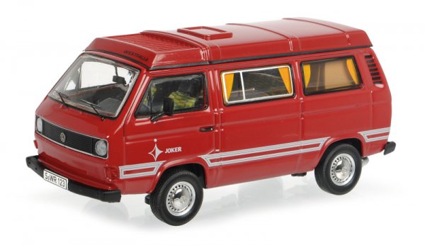 1/43 Schuco VW T3 Westfalia Joker dunkelrot 450363100