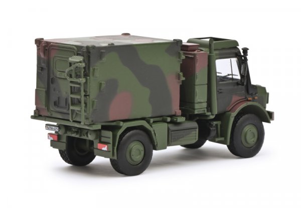 1/87 Schuco Unimog 5023 Funkcontainer 45 266 6000