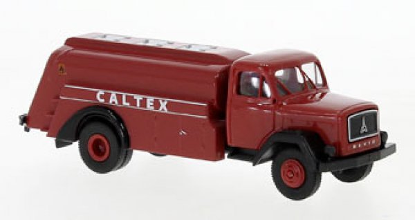 1/87 Brekina Magirus 125 Eckhauber Tank Caltex 46022