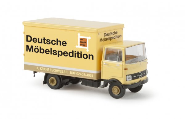 1/87 Brekina MB LP 608 DMS Deutsche Möbelspedition Krahe 48549