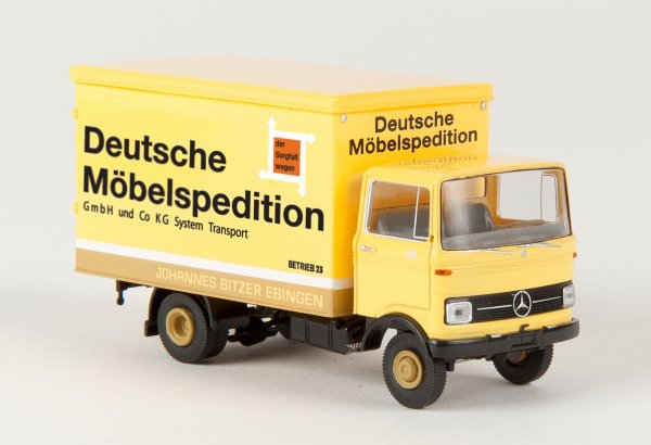 1/87 Brekina MB LP 608 DMS Deutsche Möbelspedition Bitzer 48554