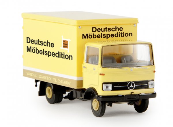 1/87 Brekina MB LP 608 Deutsche Möbelspedition DMS/Marschall Osnabrück 48555