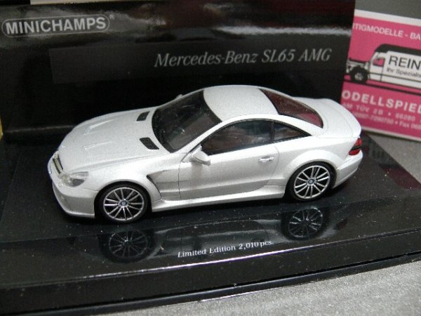 1/43 Minichamps MB SL65 AMG (R230) 2009 mattsilber 436 038220