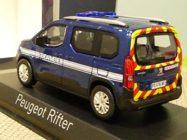 1/43 Norev Peugeot Rifter 2019 Gendarmerie - outremer 479064