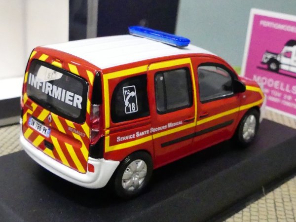 1/43 Norev Renault Kangoo 2013 Pompiers - Infirmier SSSM 511379