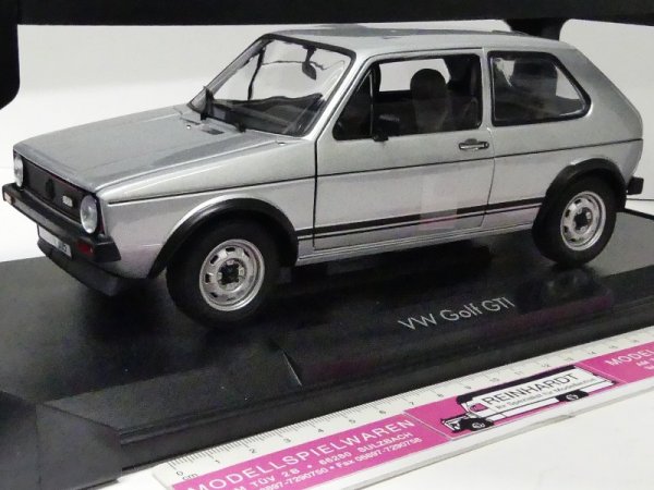 1/18 Norev VW Golf 1 GTI 1976 silber 188486