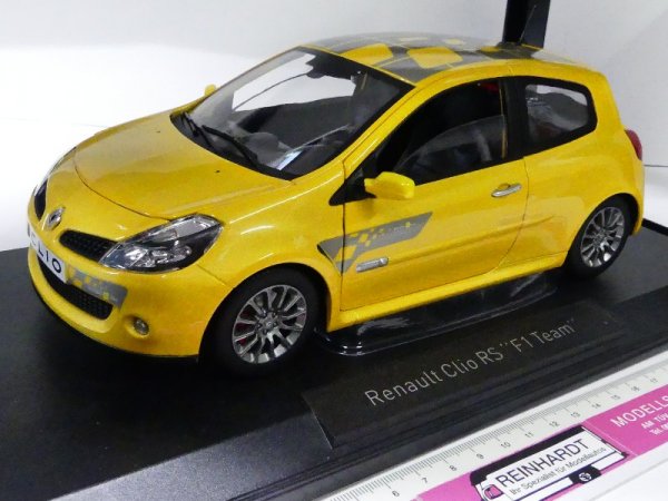 1/18 Norev Renault Clio RS F1 Team 2007 Sirius Yellow 185236