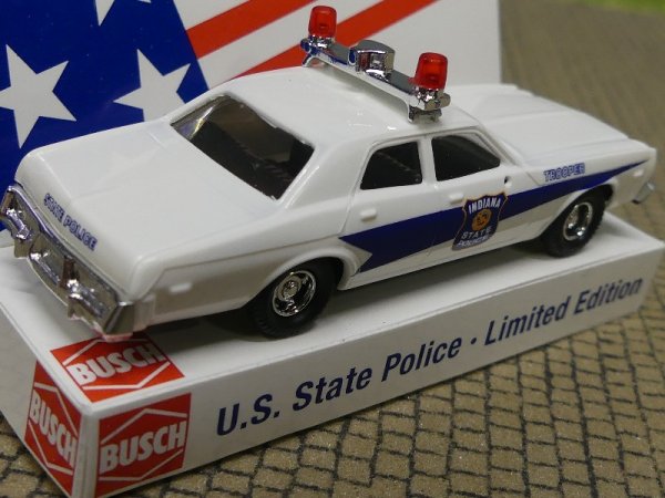 1/87 Busch Dodge Monaco Indiana US Police Limited 46670