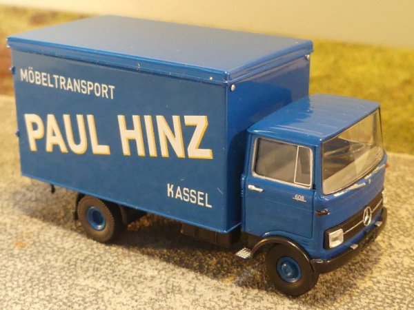 1/87 Brekina MB LP 608 Hinz Kassel Möbeltransport SONDERPREIS 48541