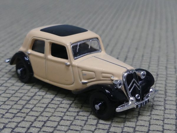 1/87 Norev Citroen Traction 7A beige schwarz 1934 153007