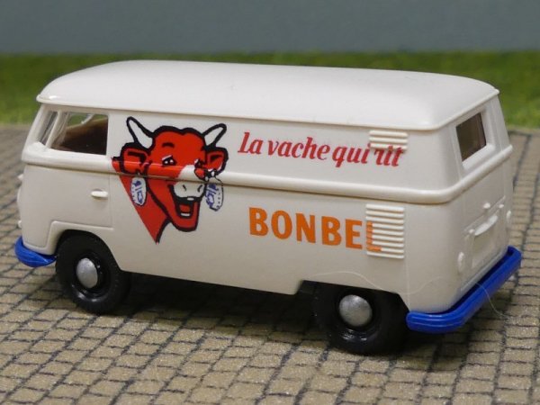 1/87 Brekina # 0220 VW T1 b Bonbel La vache qui rit Kasten