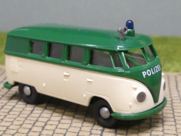 1/87 Brekina # 0232 VW T1 b Polizei Bus mit Lautsprecher