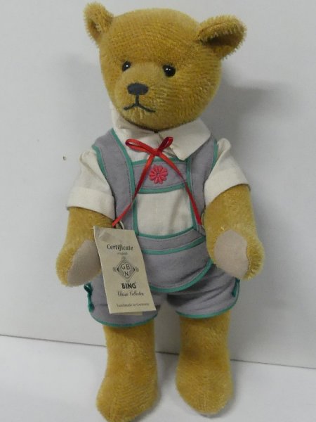 Bing Teddybär ca. 30cm Classic Collection mit Trachten Anzug
