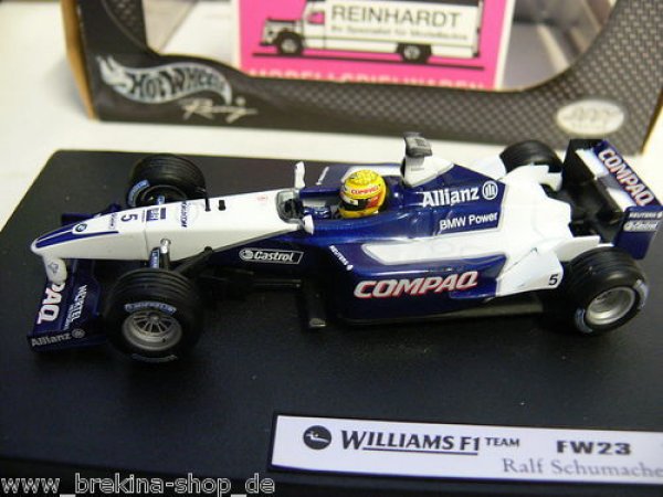 1/43 Hot Wheels Williams FW23 Ralf Schumacher F1 2001 SONDERPREIS 17,99 €