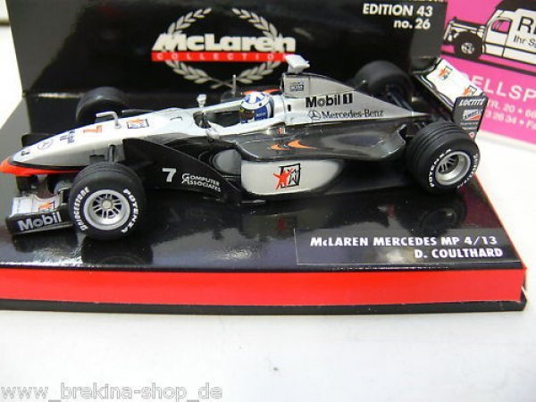 1/43 Minichamps McLaren Mercedes MP4/13 Coulthard 1998 530984307