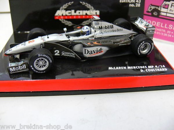 1/43 Minichamps McLaren Mercedes MP4/14 Coulthard 1999 530994302