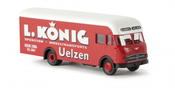 1/87 Brekina MB LP322 Ackermann König Möbelwagen 57223