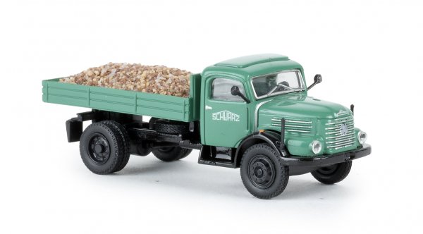 1/87 Brekina Steyr 480 Schwarzbau mit Muttererde Starline 58044