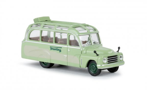 1/87 Brekina Hanomag L28 Lohner Bus Touring 58183