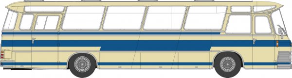 1/87 Brekina Neoplan NS 12 Saurer elfenbein/blau 58233