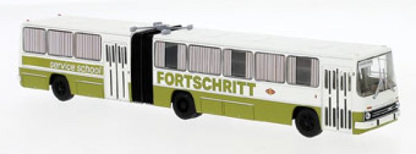 1/87 Brekina Ikarus 280.03 Gelenkbus Fortschritt weiß/oliv 59757