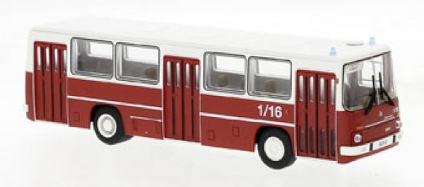 1/87 Brekina Ikarus 260 Stadtbus Feuerwehr Flughafen Leipzig 59807