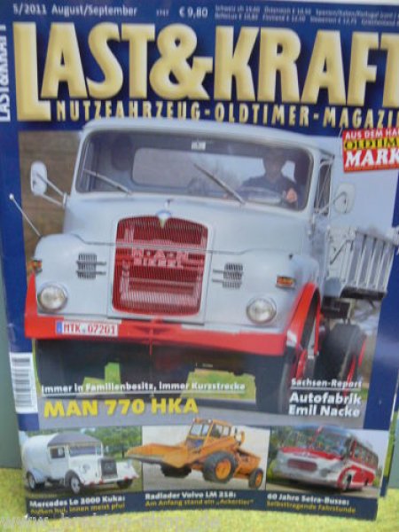 Last & Kraft 2011 / 5 Nutzfahrzeug Oldtimer Magazin