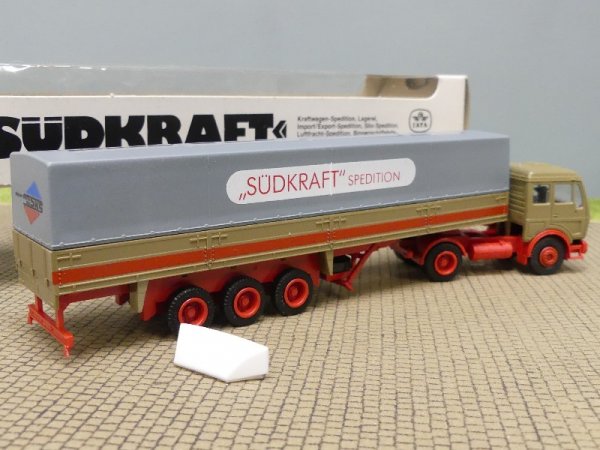 1/87 Herpa MB NG Südkraft Spedition SKS Planen-Sattelzug