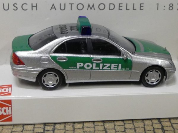 1/87 Busch MB C-Klasse Limousine Polizei 49108