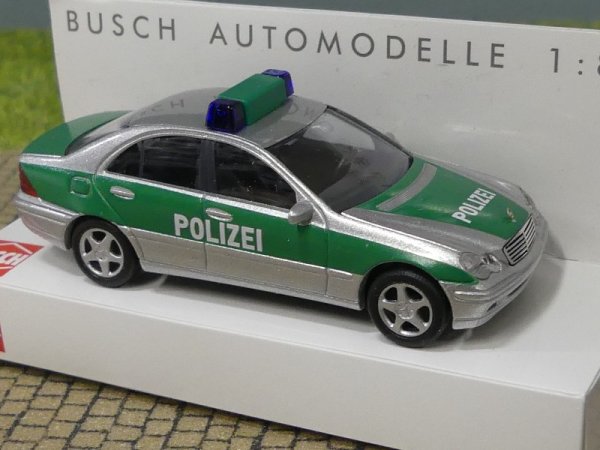 1/87 Busch MB C-Klasse Limousine Polizei 49111