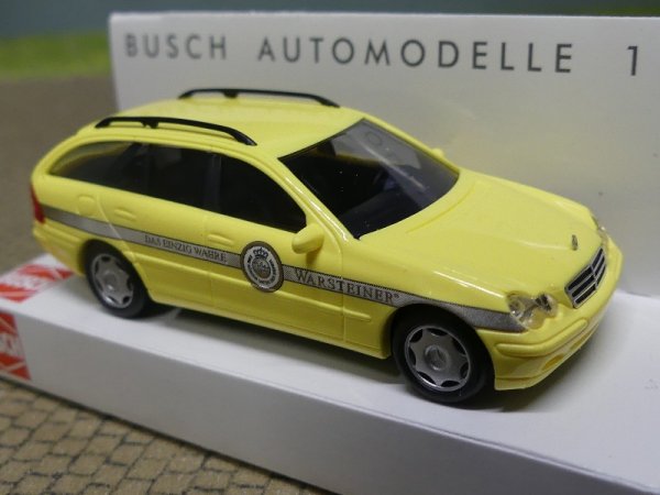 1/87 Busch MB C-Klasse T Warsteiner 49172