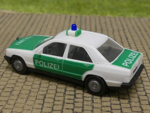 1/87 Herpa MB 190 Polizei 1977-89 #4  in Faltbox