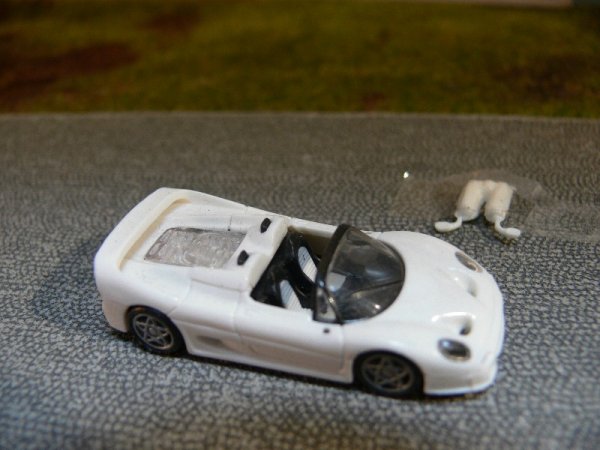 1/87 Euromodell Ferrari F50 Cabrio weiß