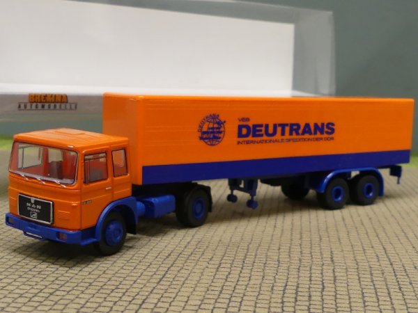 1/87 Brekina MAN F7 Deutrans Koffer - SZ 78154