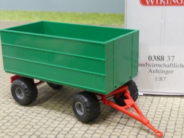 1/87 Wiking Landwirtschaftlicher Anhänger hoch 0388 37