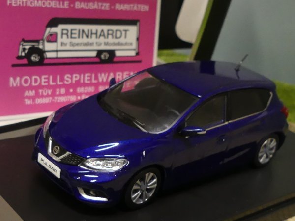 1/43 IXO PremiumX Nissan Pulsar 2015 blau PRD533J