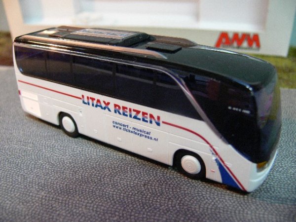 1/87 AWM Setra S 411 HD Litax Reizen Reuver Niederlande NL 71720