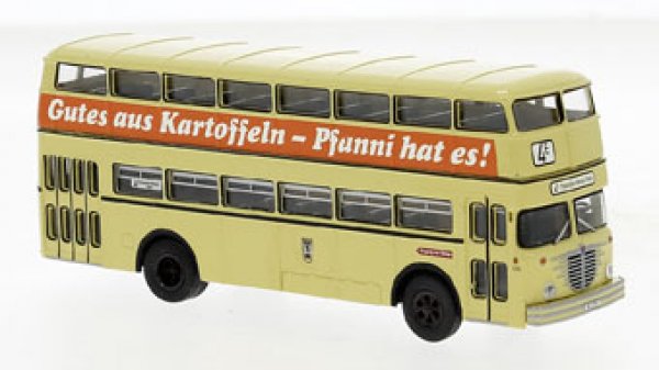 1/87 Brekina Büssing D2U Pfanni BVG 61255