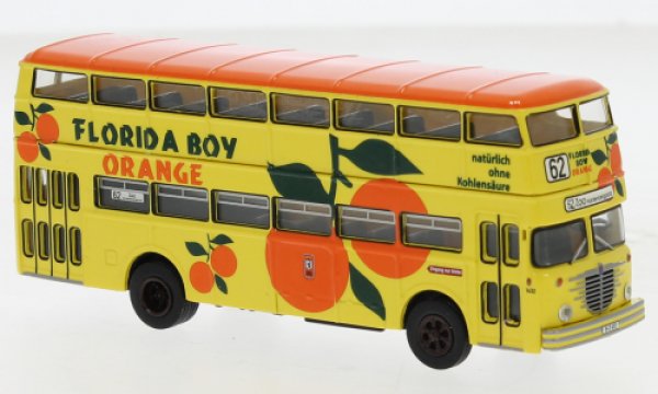 1/87 Brekina Büssing D2U Doppeldecker BVG - Florida Boy 61262