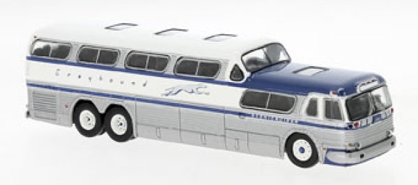 1/87 Brekina GMC Scenicruiser Greyhound blau 61300